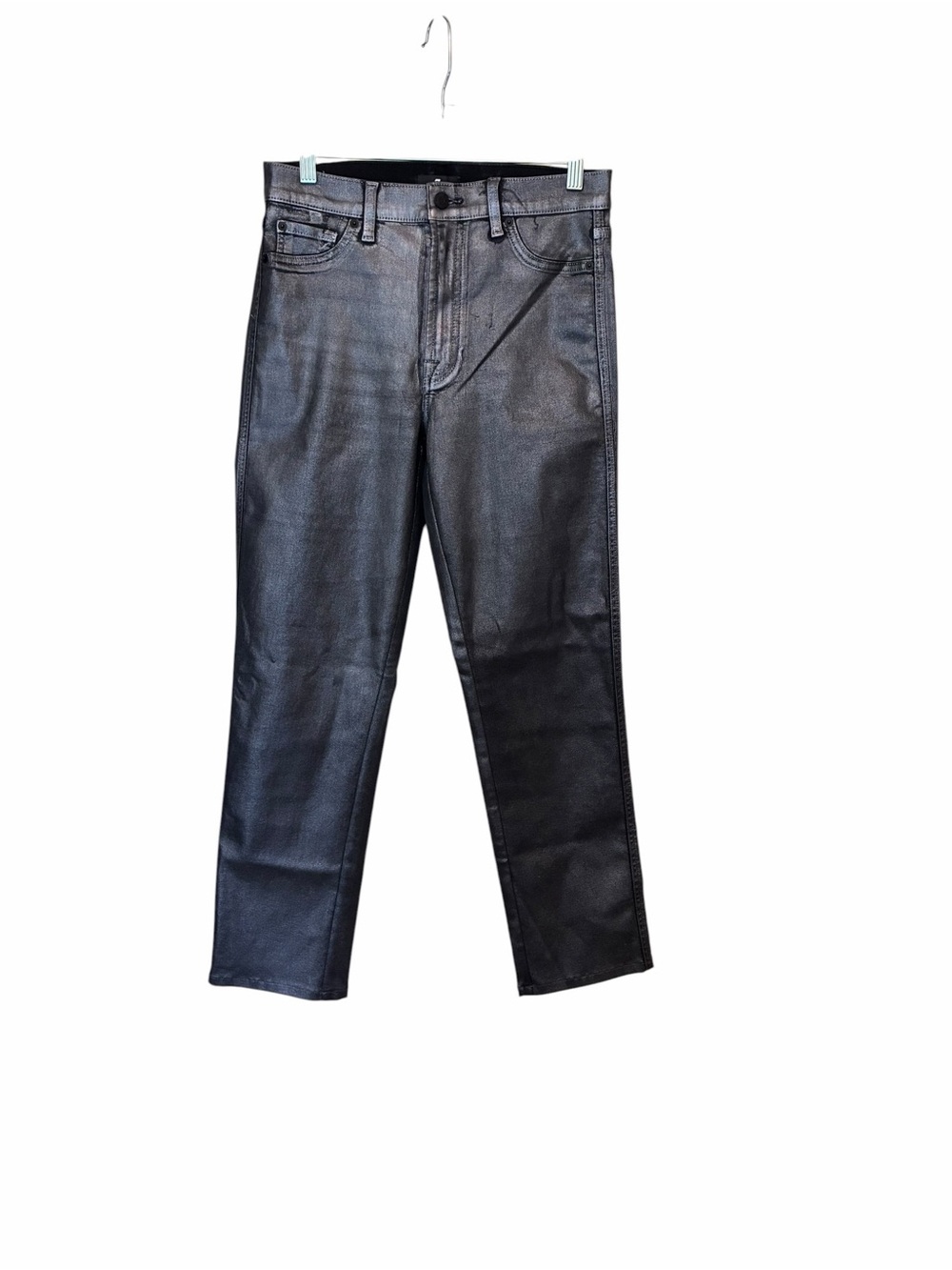 7 for All Mankind Metallic Slim Jeans - Picture 8 of 16